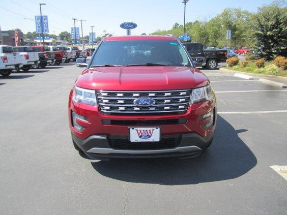 2016 ford explorer xlt exterior front view 985a8