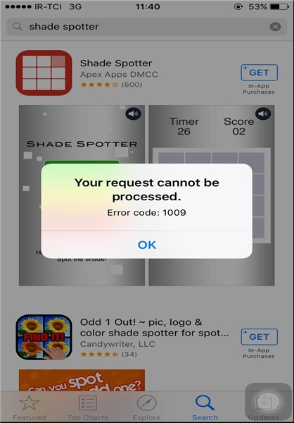 apple banned services 1009 erroe (2)